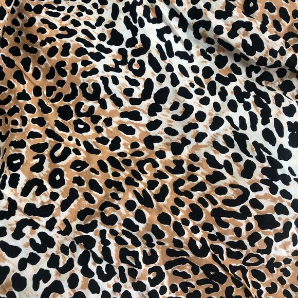 Faithful Women's Noemie Midi Dress in Le Cinq Sleeveless Animal‎ Print Sz 4 - Picture 4 of 6